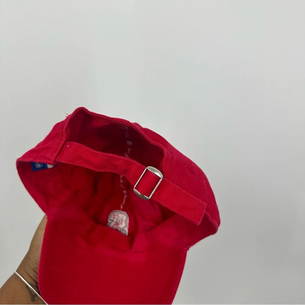 NC State Wolfpack Custom Bleach Splatter Dad Hat OS Embroidered
